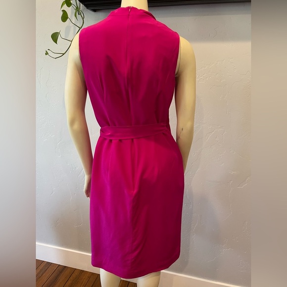 Women’s vintage 100% silk Jones wear wrap dress size 6 - Picture 2 of 7